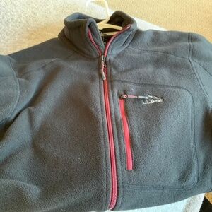 Women’s size S Reg slightly fitted LL Bean zip fleece, new